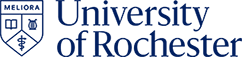 University of Rochester shield and wordmark