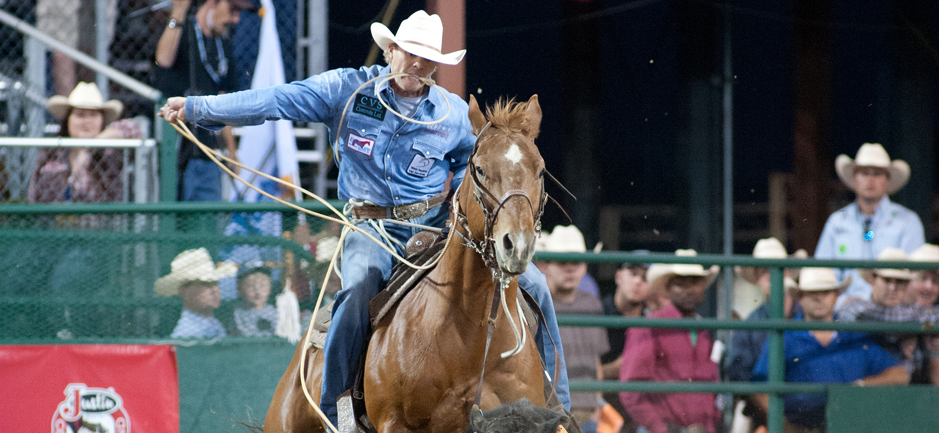 Tie Down Roping event