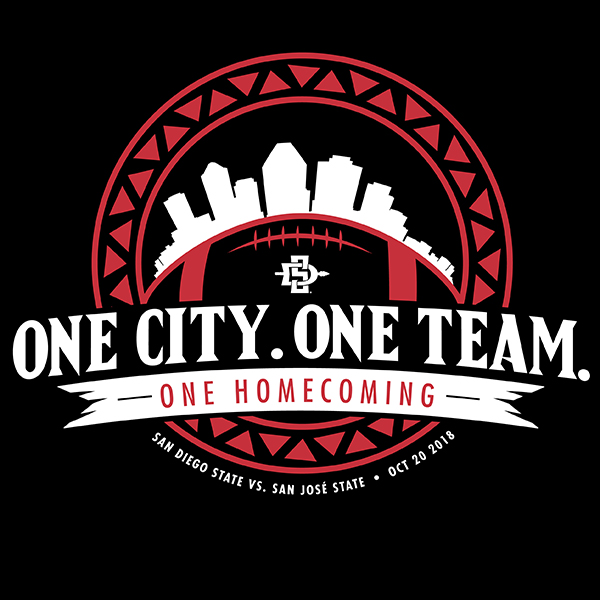 One City. One Team. One Homecoming logo